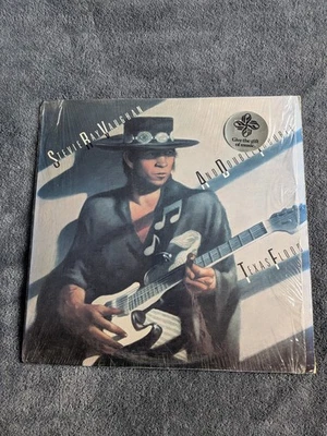 **Original Carrollton/Shrink** Stevie Ray Vaughan & DT "Texas Flood" (1983) **Ex - Image 1 of 4