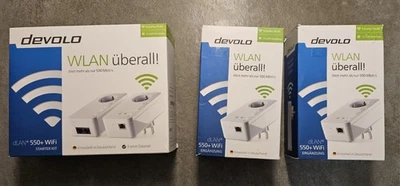 Devolo Dlan 550+ Starterkit und  2 Erweiterungen - Bild 1 von 4