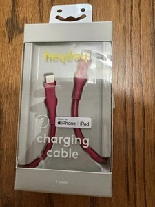 New Heyday 3ft High Speed Charge Cable Iphone To USB-C IPhone Or iPad - Photo 1 sur 6