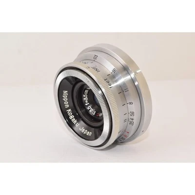 Nikon W NIKKOR C 35mm F3 5 Lens S mount Vintage Japan classic optical lens - Image 1 of 4