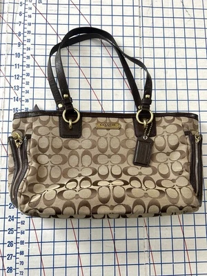 Bolso Coach F19249 Caqui/Caoba Galería Signature Foto 1 de 4