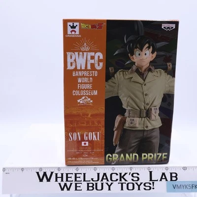 Figura Son Goku 2018 Gran Premio BWFC Banpresto Dragon Ball Z Craneking sin usar, en caja Foto 1 de 4