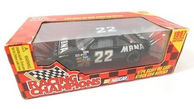 AUTO Firmato 1997 Racing Champions Ward Burton #22 MBNA Replica In Die-Cast 1:24 - Immagine 1 di 4