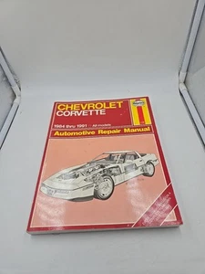 Manual de reparación Haynes Chevrolet Corvette 1984 hasta 1991 todos los modelos - Imagen 1 de 14
