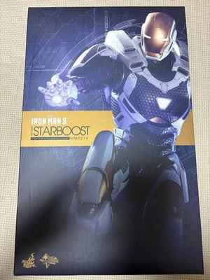 Hot Toys MMS214 Iron Man 3 Mark 39 XXXIX Star Boost 1/6 Figure Opened NEW - Image 1 of 3