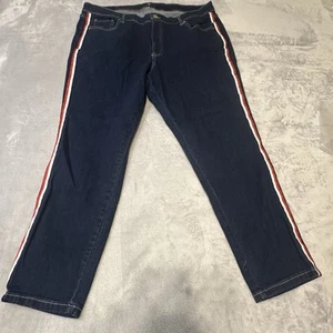 Tommy Hilfiger Jeans Damen Übergröße 18W Tribeca Dark Wash Stretch Blau Denim - Bild 1 von 12
