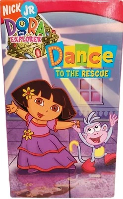Dora the Explorer - Dance to the Rescue (VHS, 2005) Nick Jr - Image 1 of 3
