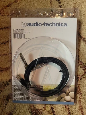 Cable de guitarra profesional Audio-Technica AT-GRcH PRO para transmisores inalámbricos Bodypack Foto 1 de 2