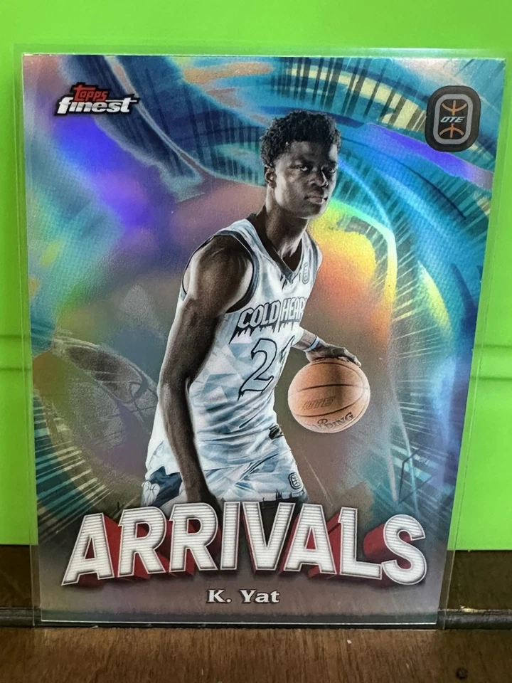 2022-23 Finest Overtime Elite #AR-19 Kok Yat Arrivals - Image 1 of 2