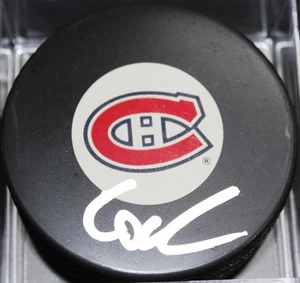 ALEX GALCHENYUK SIGNED MONTREAL CANADIENS HOCKEY PUCK W/CASE COA - Picture 1 of 1