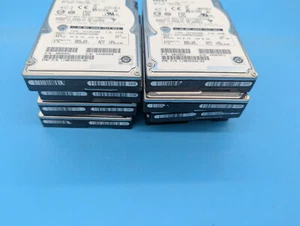 Lot of 8 x HGST 900GB 10K 6GBPS SAS 2.5'' HARD DRIVES 0B26033 - 100% Health - Picture 1 of 2
