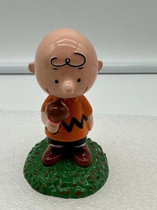 DEPARTMENT 56 PEANUTS COMIC STRIP NOVELTY CHARLIE BROWN ICECREAM CONE FIGURE - Picture 1 of 6