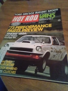 Vintage HOT ROD magazine December 1972 1972 '73 Performance Parts Preview - Picture 1 of 1