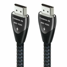 AudioQuest 1690028 1.5ft Carbon 48 8k-10k 48gbps HDMI Cable - Black