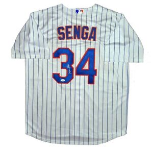 Kodi Senga Autographed New York Mets Jersey JSA COA