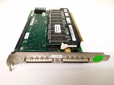 Dell PERC 3 DC 128MB Ultra160 SCSI PCIx Raid Controller Card 09M912 9M912 - Image 1 of 3