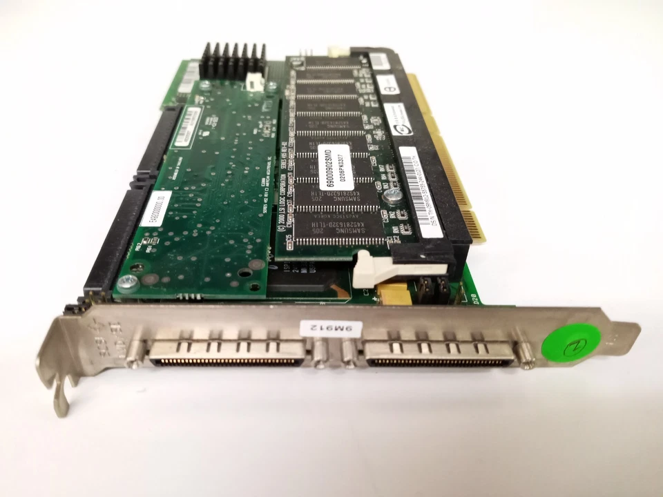 Dell PERC 3 DC 128MB Ultra160 SCSI PCIx Raid Controller Card 09M912 9M912 - Image 1 of 3