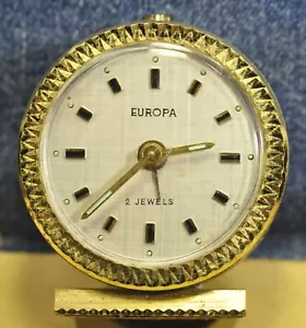 "Europa" ~2J cal. W 106 Vintage ca.1974 Deutscher Kleinwecker für Ersatzteile - Bild 1 von 11
