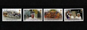 SÜDGEORGIEN 2023, KRÖNUNG KÖNIG CHARLES III, SET POSTFRISCH - Bild 1 von 1