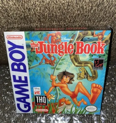 Disney's The Jungle Book NEW SEALED! Nintendo Game Boy VERY RARE H-SEAM VARIANT! - Image 1 of 4