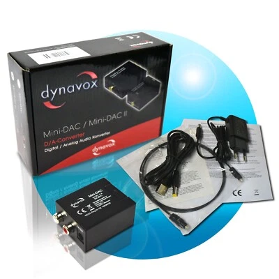 MINI-DAC II  Digital/Analog-Wandler DAC Audio Converter Toslink Coaxial #05 - Bild 1 von 4