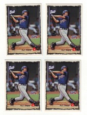 1997 Best Minor League AJ ZAPP #34 - 4 Card Lot - Danville Braves