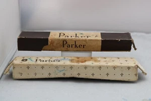 Vintage (c1940/60) Parker Cardboard Fountain Pen Display Cases x 2 - Picture 1 of 3