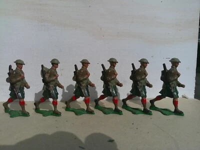 Authenticast, Milicast, HE SAE, ww1 British Highlander infantry, 54mm lead, HB - Image 1 of 3
