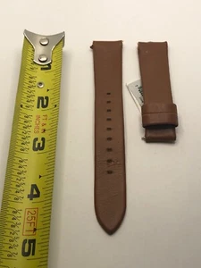 Authentic Michael Kors Watch Parts 2Piece Band Leather Brown 18mm MKT9063 YO170 - Picture 1 of 8