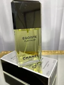 Egoiste Platinum Chanel edt 100 ml. Vintage original 1993. Sealed bottle. - Picture 1 of 3