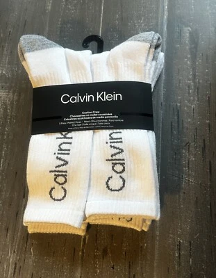 Calvin Klein Everyday Plus Cushioned Training Socks 5 pairs WHITE One Size - Image 1 of 4