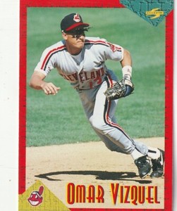 FREE SHIPPING-MINT-1994 Score Rookie & Traded Omar Vizquel #RT10 INDIANS