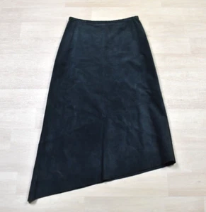 90s Banana Republic Suede Skirt Whimsigoth Witchy Charmed 10 VTG - Picture 1 of 5
