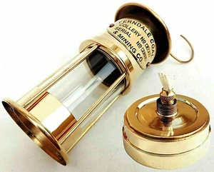 Victorian Royal Navy Style Home Decor Gift Antique Brass Oil/Kerosene Light Lamp - Picture 1 of 5