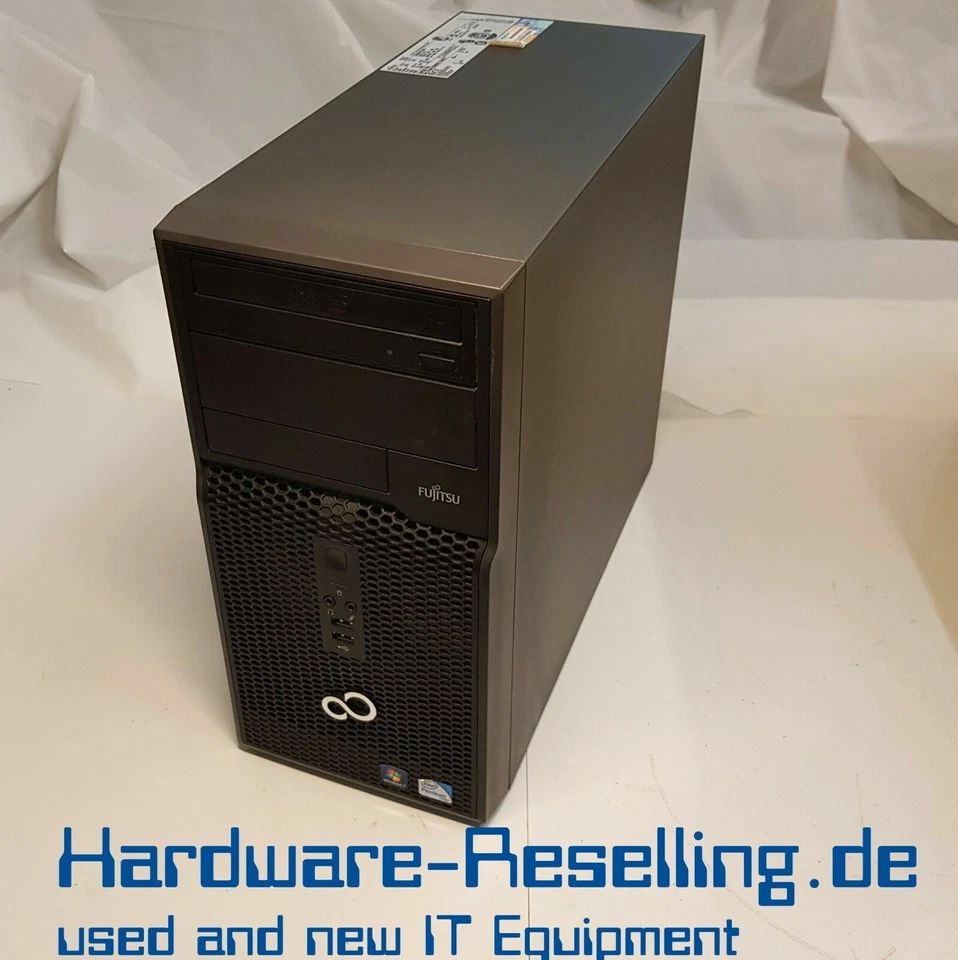 Fujitsu Esprimo P510 E85+ Intel Pentium G2020 4GB RAM 250GB SSD DVD Win10Pro PC - Imagen 1 de 2