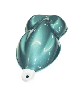 # 1636 High Gloss Seaside Teal Met. Single Stage Acrylic Enamel Gallon Paint Kit - Picture 1 of 5