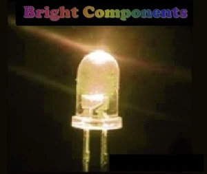 10 x Warm White LED 3mm - Ultra Bright - UK Seller - Picture 1 of 1