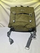 Authentic East German Strichtarn Field Back Pack And Reproduction Belt.