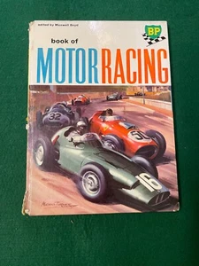 BP Book of Motor Racing by Maxwell Boyd Hardback - Picture 1 of 10