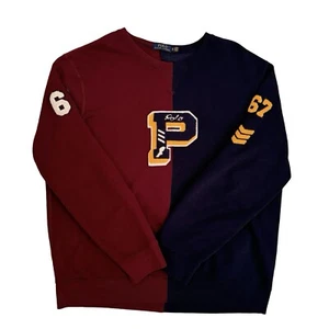 Polo Ralph Lauren P Wing Sweatshirt - Colour Block - RL67 - Size XL - Good Cond - Foto 1 di 12