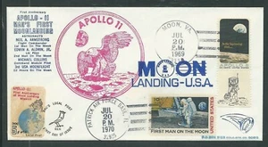 1970 Doc's Local Post Raketenabdeckung - Mondlandung, APOLLO 11 - Bild 1 von 2