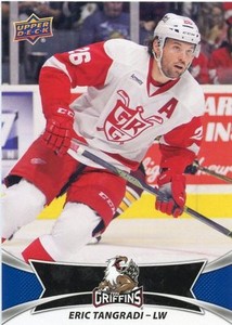 16/17 UPPER DECK AHL #21 ERIC TANGRADI GRAND RAPIDS GRIFFINS *30942