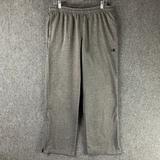 Champion Men Sweatpants Gray Activewear 