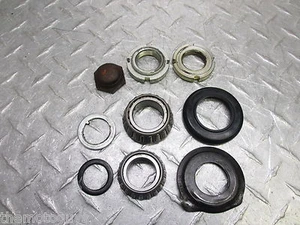 2011 10 11 HYOSUNG GT650R GT650 GT 650R 650 SUSPENSION LOWER TREE BEARING NUT - Picture 1 of 9