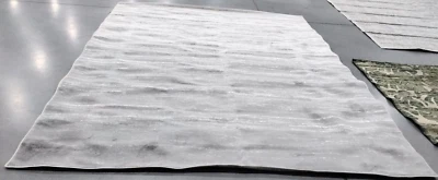 IVORY / SILVER 9' X 12' Back Stain Rug, Reduced Price 1172732644 ADR113B-9 - Изображение 1 из 4