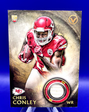 2015 Topps Valor - Rookie Relics Speed #VRR-CC Chris Conley Rookie Patch
