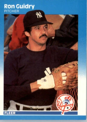 1987 Fleer #100 Ron Guidry New York Yankees - Image 1 of 2