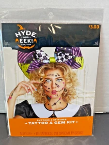 NEW Hyde and Eek Buttons & Stitches Tattoo & Gem Kit Halloween - Picture 1 of 2