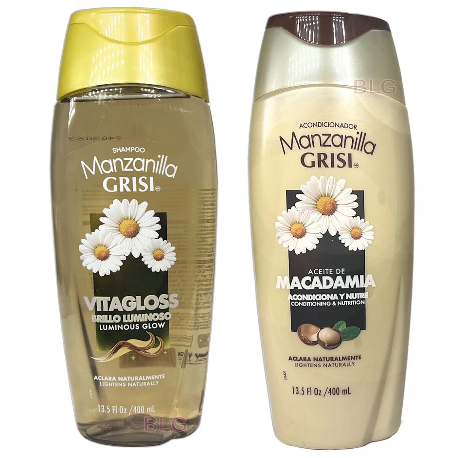 Grisi Manzanilla Chamomile Q10 Vitagloss Shampoo 13.5 Ounce