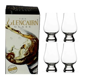 Glencairn Glass 4 Stück Geschenkkarton Malt Whisky Nosing Glas Whiskey - Picture 1 of 1